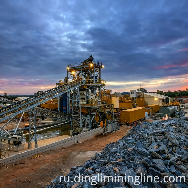 Customized Gold Ore Processing Line